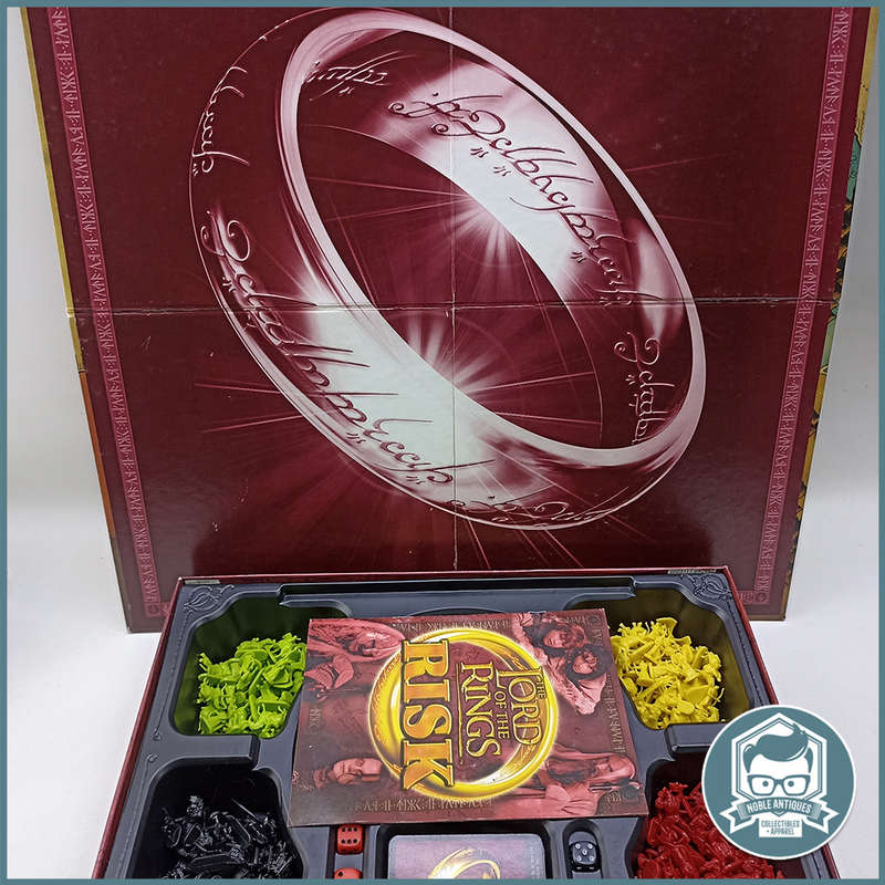 Vintage Complete Boxed PARKER Lord of the Rings Risk Board Game !!!