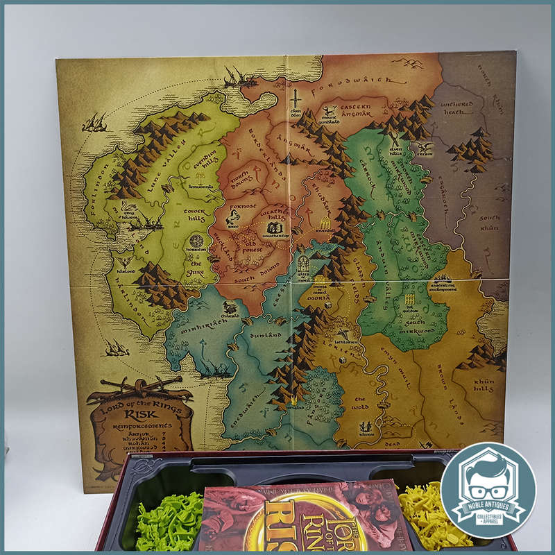 Vintage Complete Boxed PARKER Lord of the Rings Risk Board Game !!!
