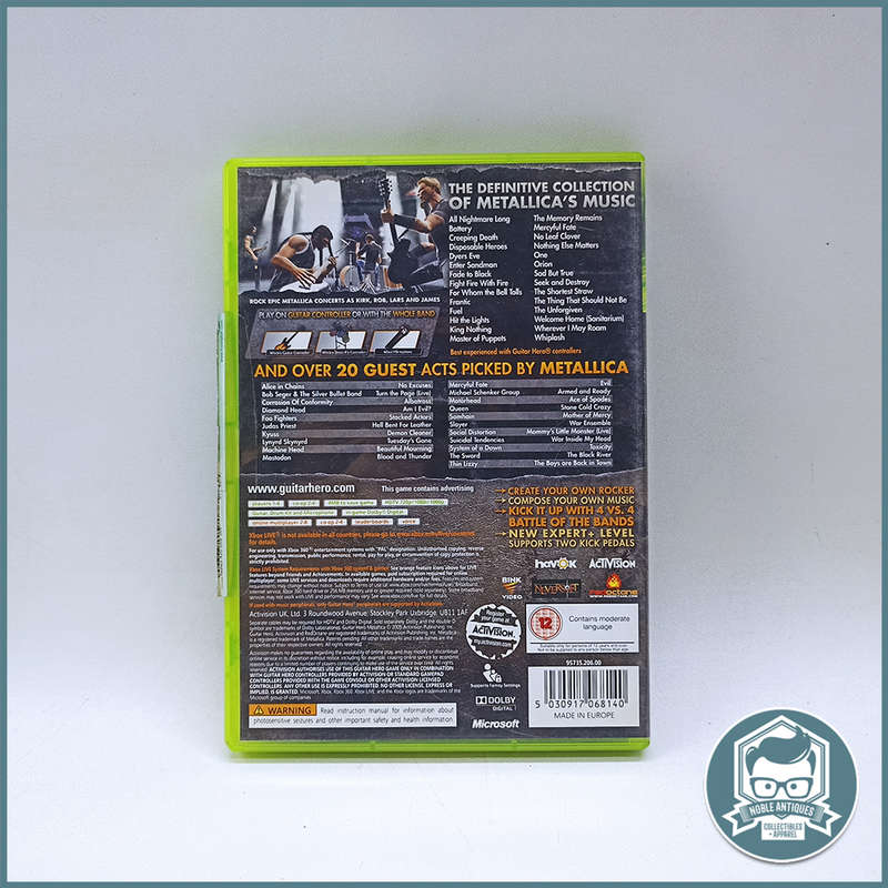 Guitar Hero Metallica (Xbox 360)!!!