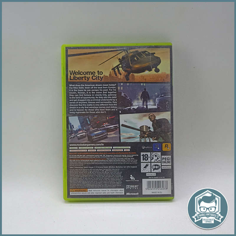 Grand Theft Auto IV (Xbox 360)!!!