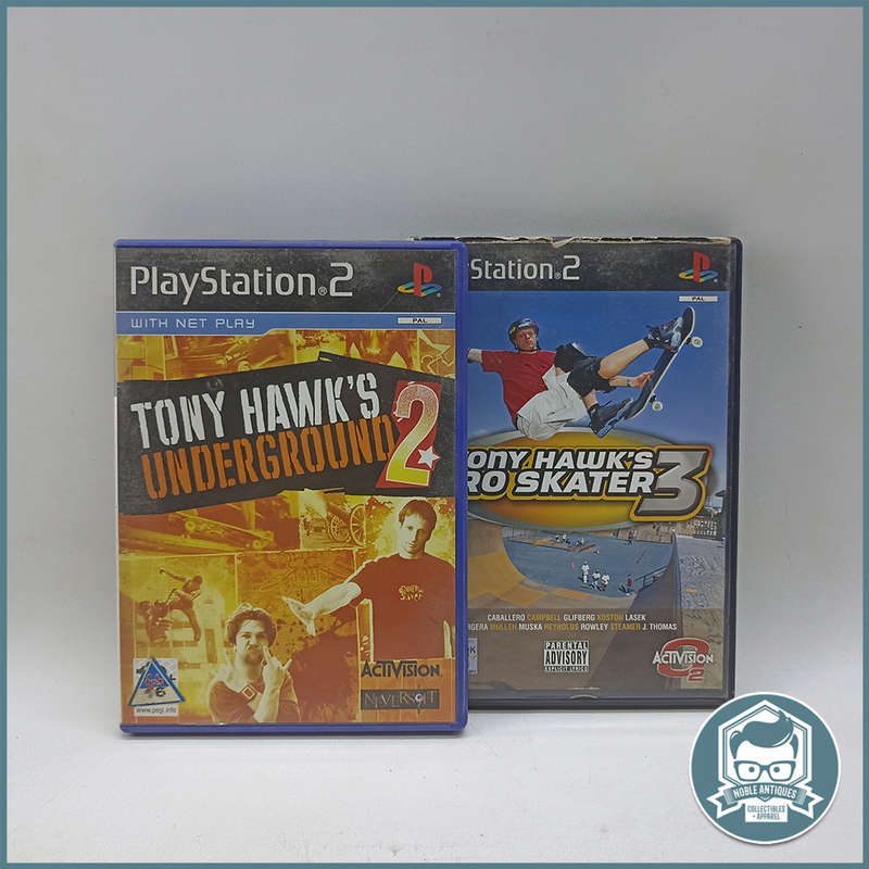 PlayStation2: Tony Hawk's Underground and Pro Skater!!!