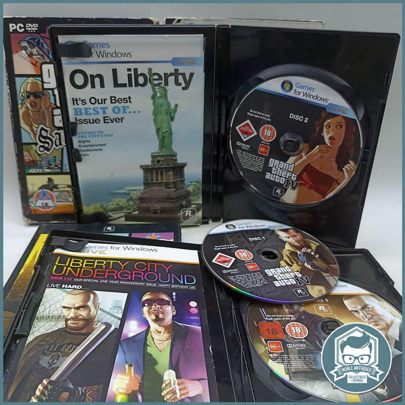 Vintage Boxed PC - Grand Theft Auto Collection!!!