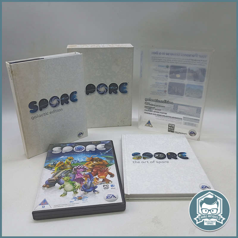 Vintage Boxed PC - Spore Limited Edition Bundle: Prima Official Game Guide!!!