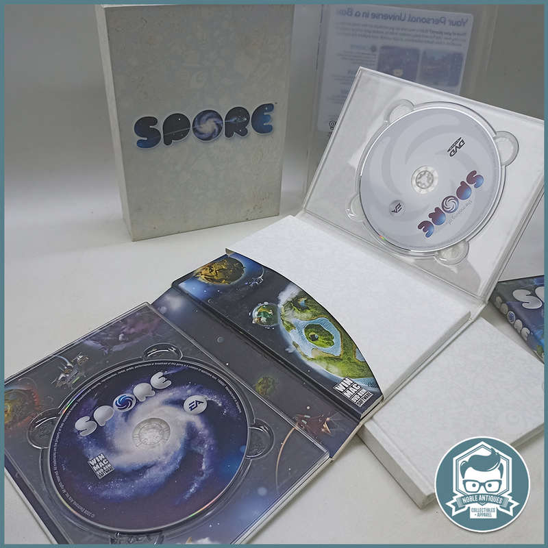 Vintage Boxed PC - Spore Limited Edition Bundle: Prima Official Game Guide!!!