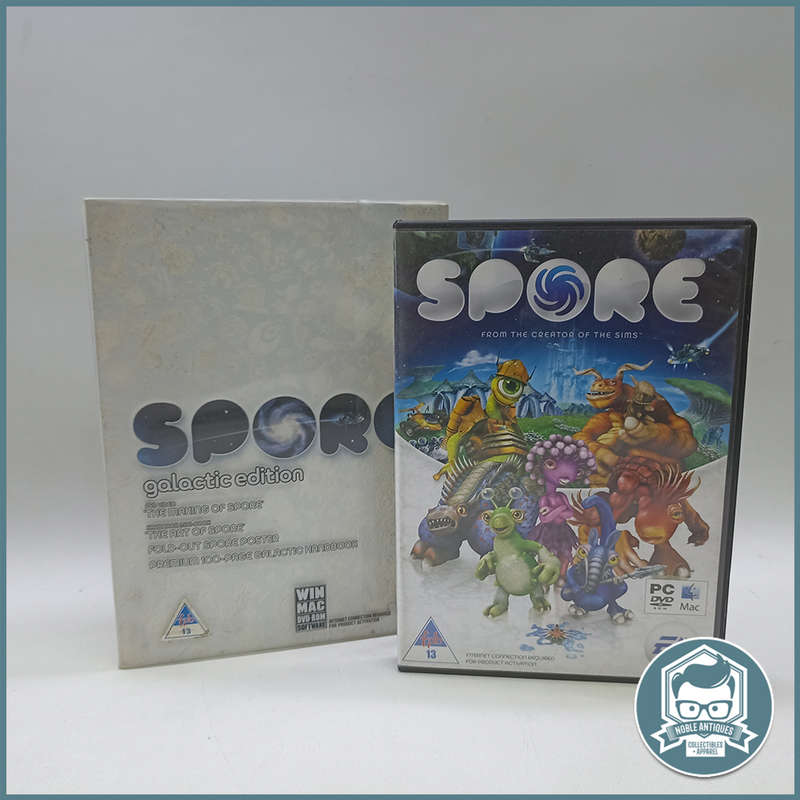 Vintage Boxed PC - Spore Limited Edition Bundle: Prima Official Game Guide!!!