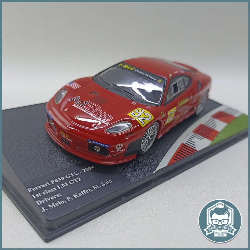 Die Cast 1/43 Ferrari F430 GTC 2009-1st class LE MANS GT2!!!