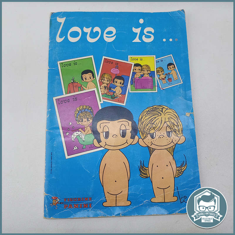 Kim Casali Love is... 1978 Panini Figurine Sticker Album Complete 256 Stickers