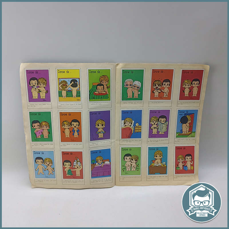 Kim Casali Love is... 1978 Panini Figurine Sticker Album Complete 256 Stickers