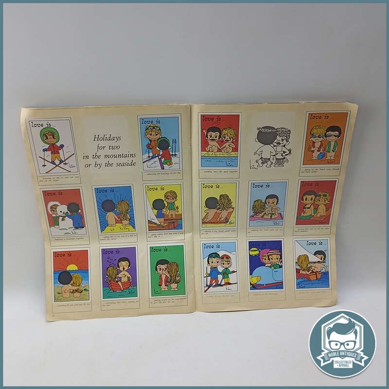 Kim Casali Love is... 1978 Panini Figurine Sticker Album Complete 256 Stickers