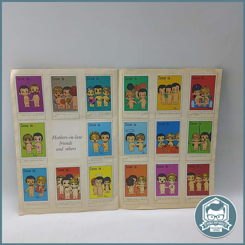 Kim Casali Love is... 1978 Panini Figurine Sticker Album Complete 256 Stickers