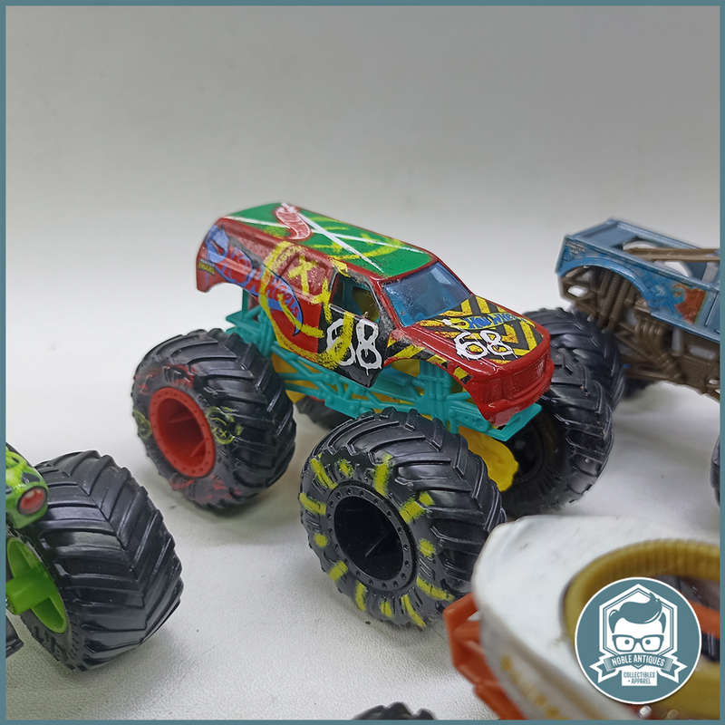 Large Die Cast Metal Hotwheels Monster Truck Collection - Bid For All!!