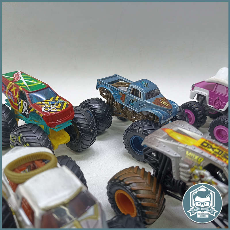 Large Die Cast Metal Hotwheels Monster Truck Collection - Bid For All!!
