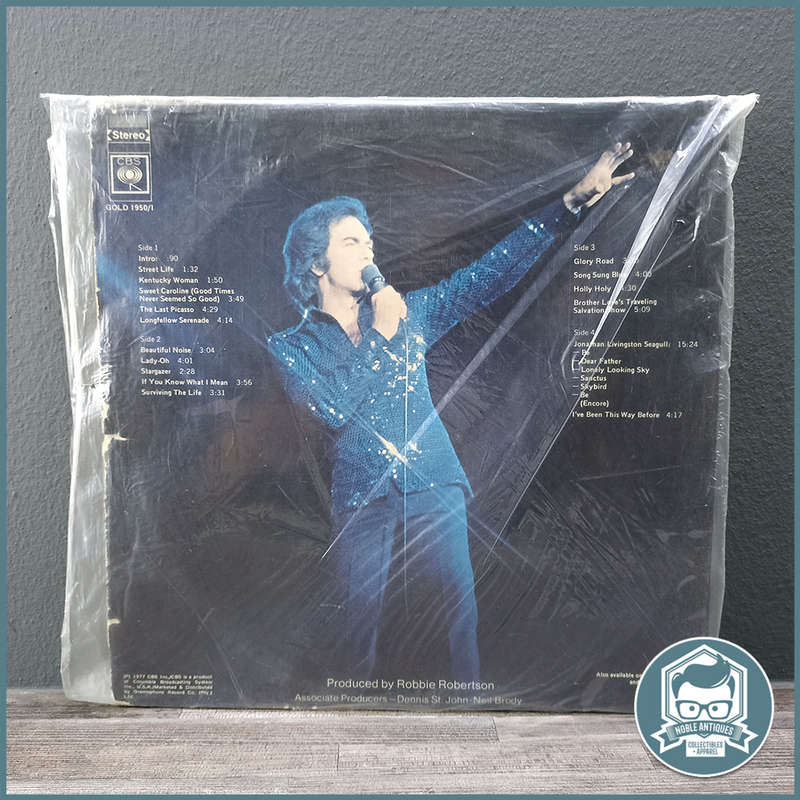 Neil Diamond - Live At The Greek Theatre Vinyl - VG+!!!