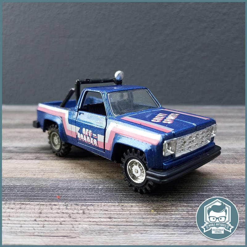 Die Cast Metal Chevy 4x4 Pull Back and Go