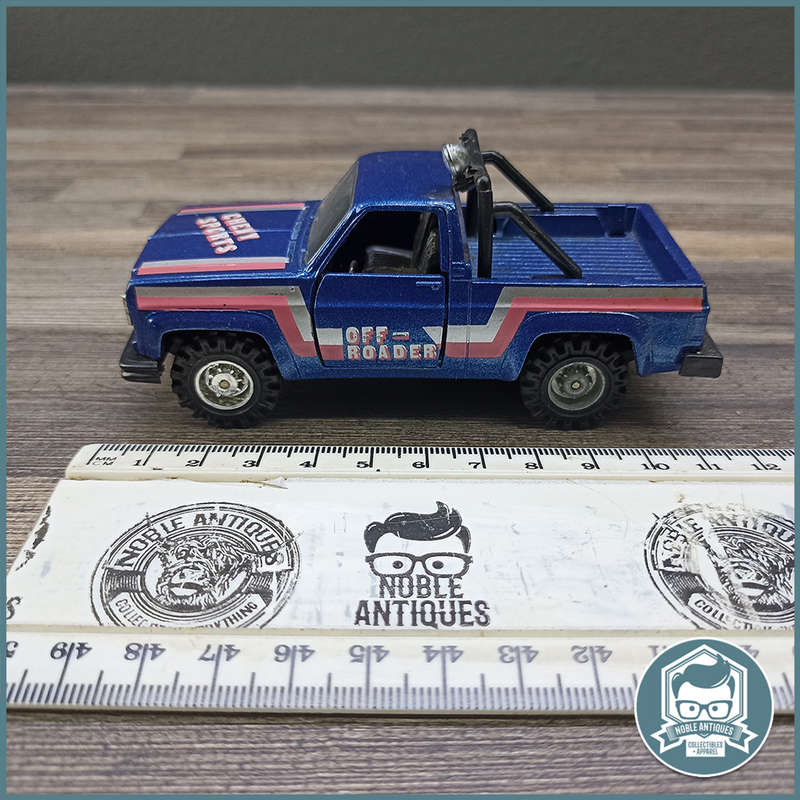 Die Cast Metal Chevy 4x4 Pull Back and Go