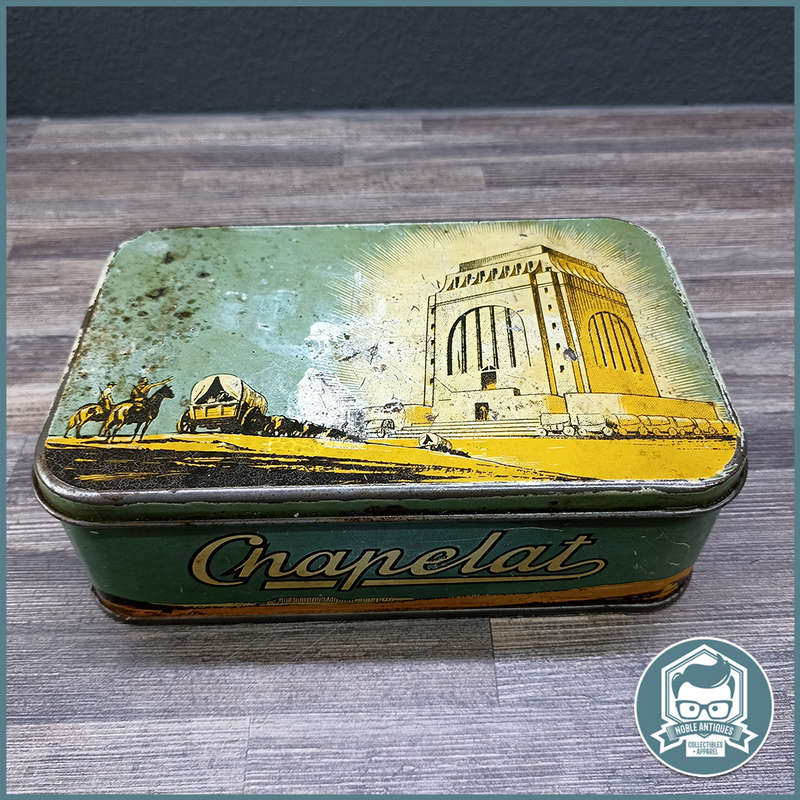 Original CHAPELAT VOORTREKKER TOFFIE TIN !!!