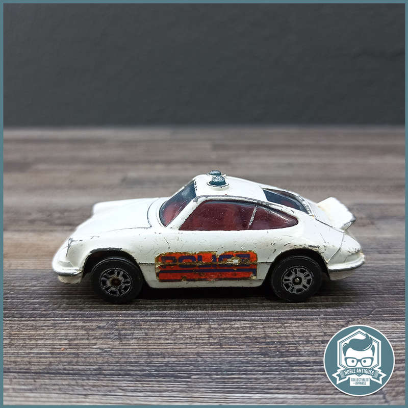 Vintage Corgi Juniors PORSCHE CARRERA Police White 1:64
