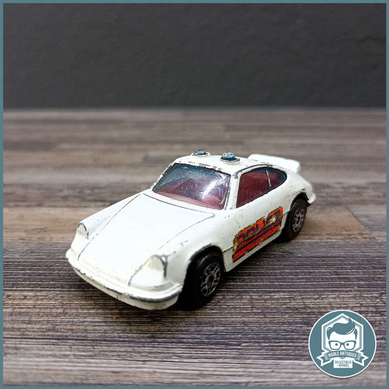 Vintage Corgi Juniors PORSCHE CARRERA Police White 1:64