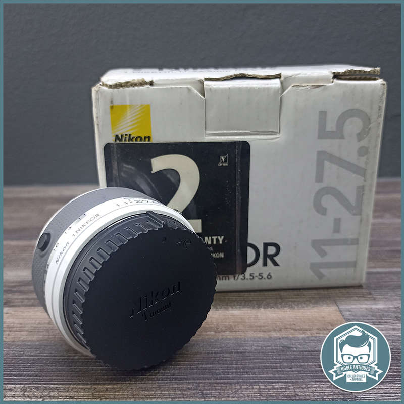Boxed, Never Used Nikon 1 NIKKOR 11-27.5mm f/3.5-5.6 Lens (White)