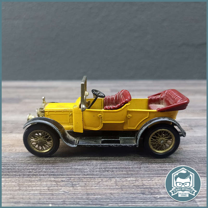 Vintage Matchbox Models of Yesteryear 1911 Yellow Daimler
