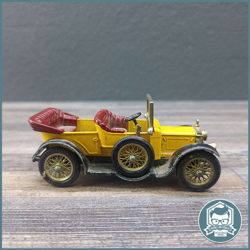 Vintage Matchbox Models of Yesteryear 1911 Yellow Daimler