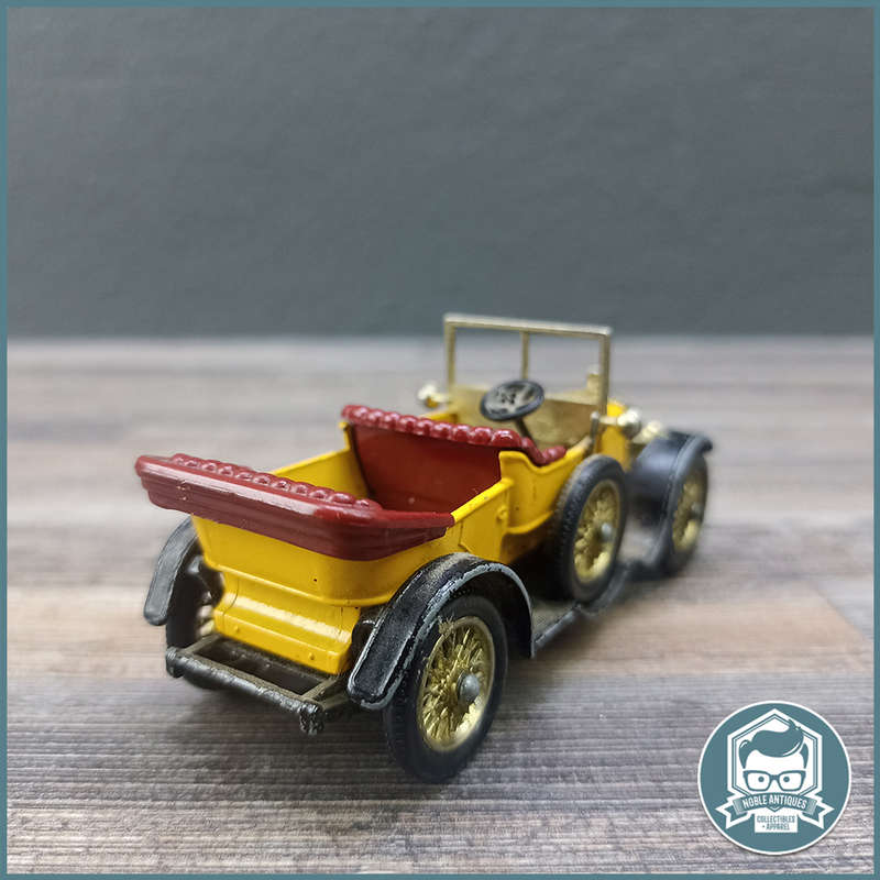 Vintage Matchbox Models of Yesteryear 1911 Yellow Daimler
