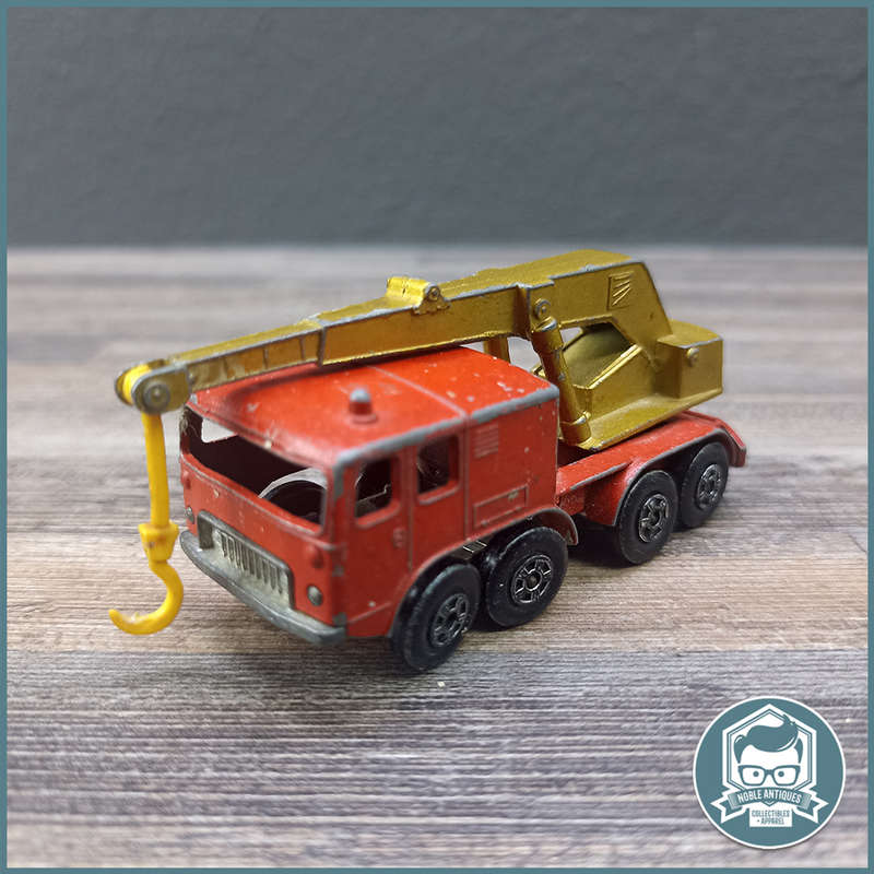 Vintage 1970's Matchbox Lesney - 8 Wheel Crane