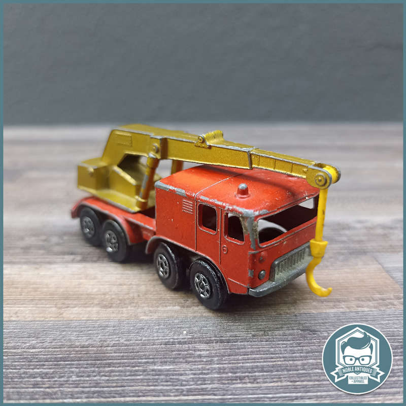 Vintage 1970's Matchbox Lesney - 8 Wheel Crane