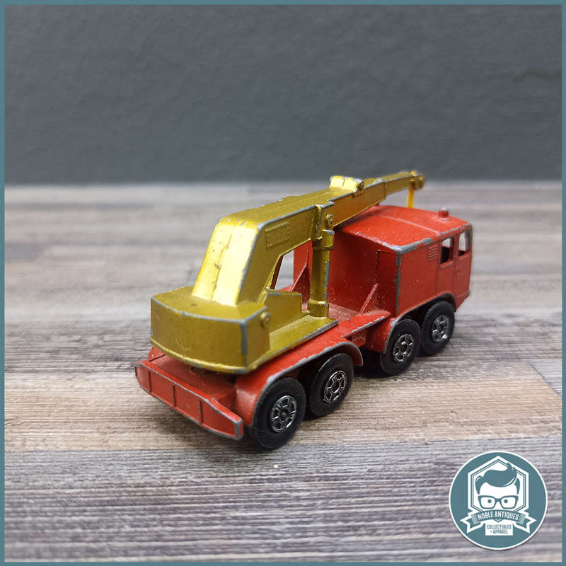 Vintage 1970's Matchbox Lesney - 8 Wheel Crane