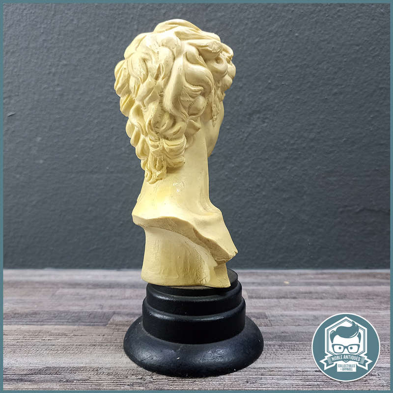 Vintage Bust of Michelangelo's David Sculpture
