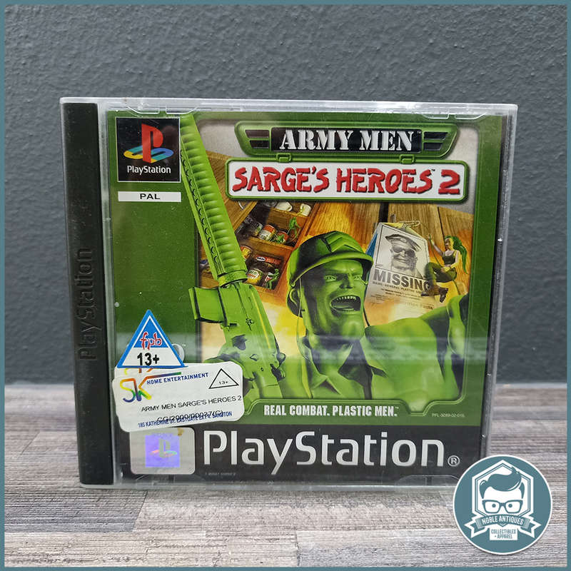 PlayStation 1 Army Men Sarge's Heroes 2