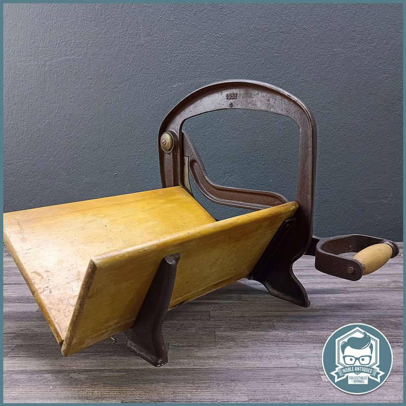 Antique C1900 Alexanderwerk Cast Iron Bread / Biltong Slicer In Fantastic Condition
