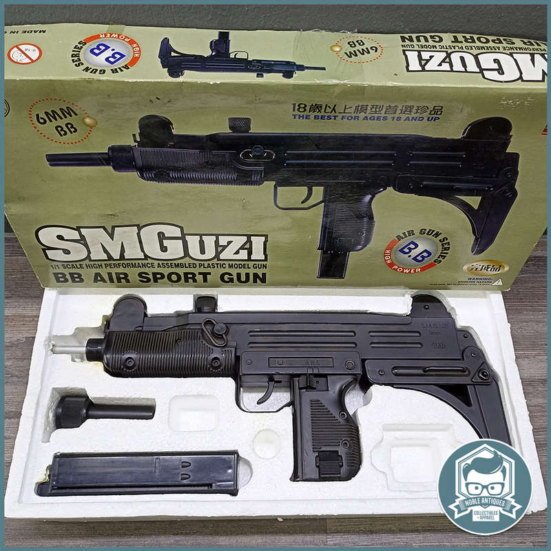 Boxed Full-size UZI SMG 6mm Airsoft BB Gun