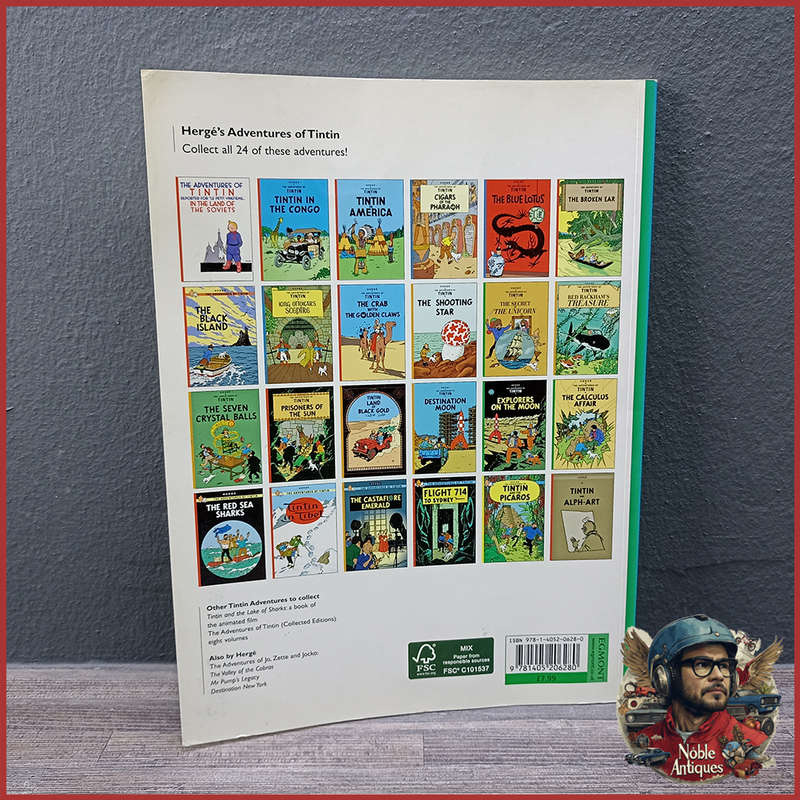 The Adventures Of Tintin Explorers on the Moon