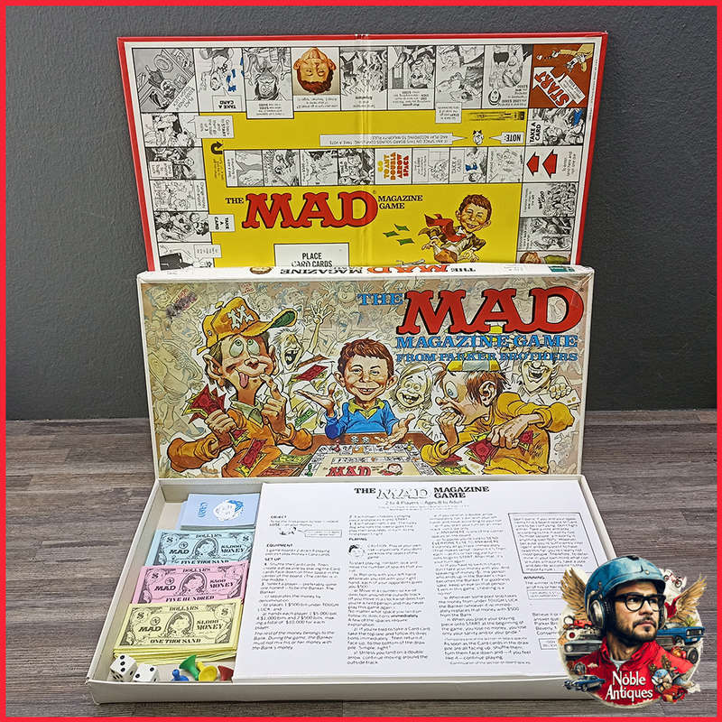 1979 Boxed The MAD Magazine Board Game by Parker Brother