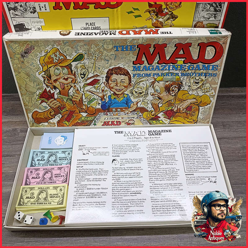 1979 Boxed The MAD Magazine Board Game by Parker Brother