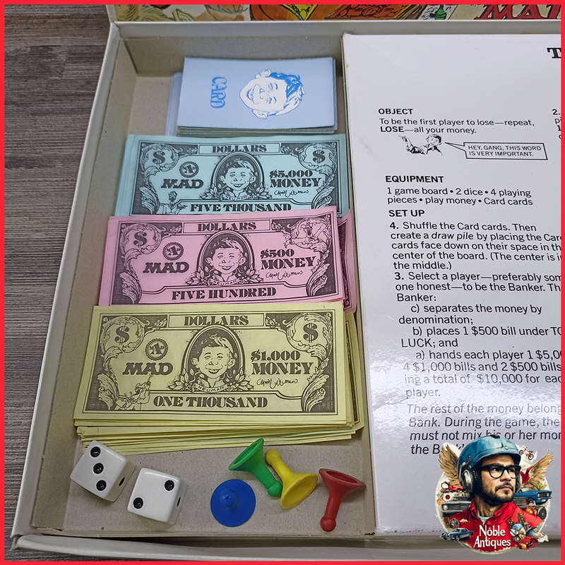 1979 Boxed The MAD Magazine Board Game by Parker Brother