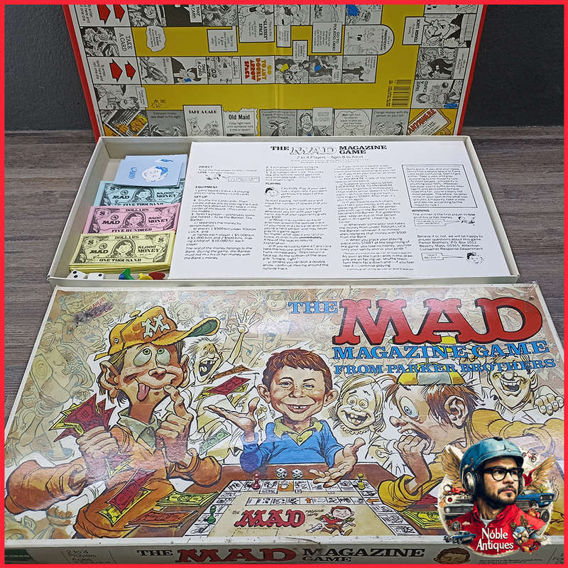 1979 Boxed The MAD Magazine Board Game by Parker Brother