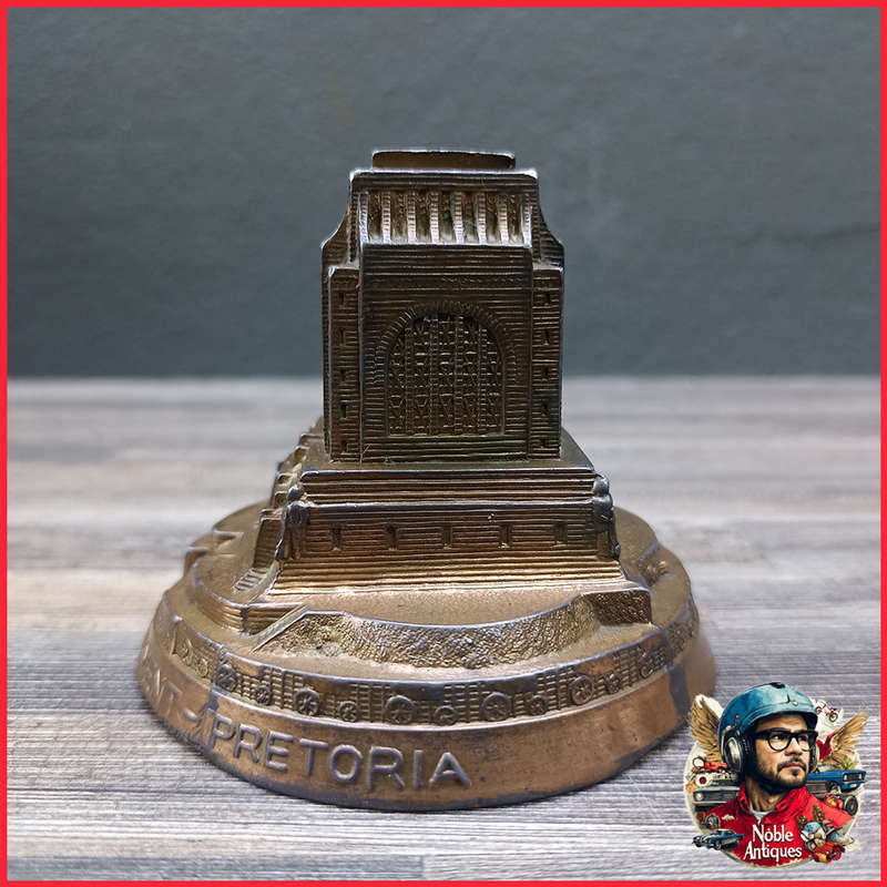 Original Vintage Metal Voortrekker Monument Statue