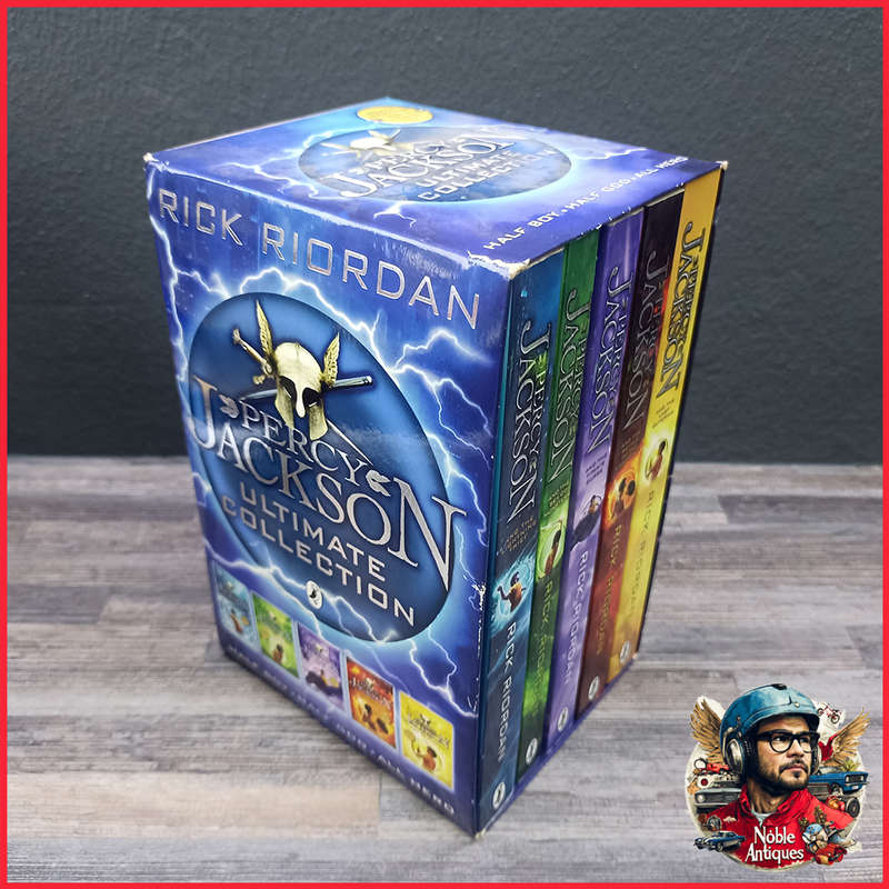 Boxed Percy Jackson Ultimate Collection Novel Series by Rick Riordan