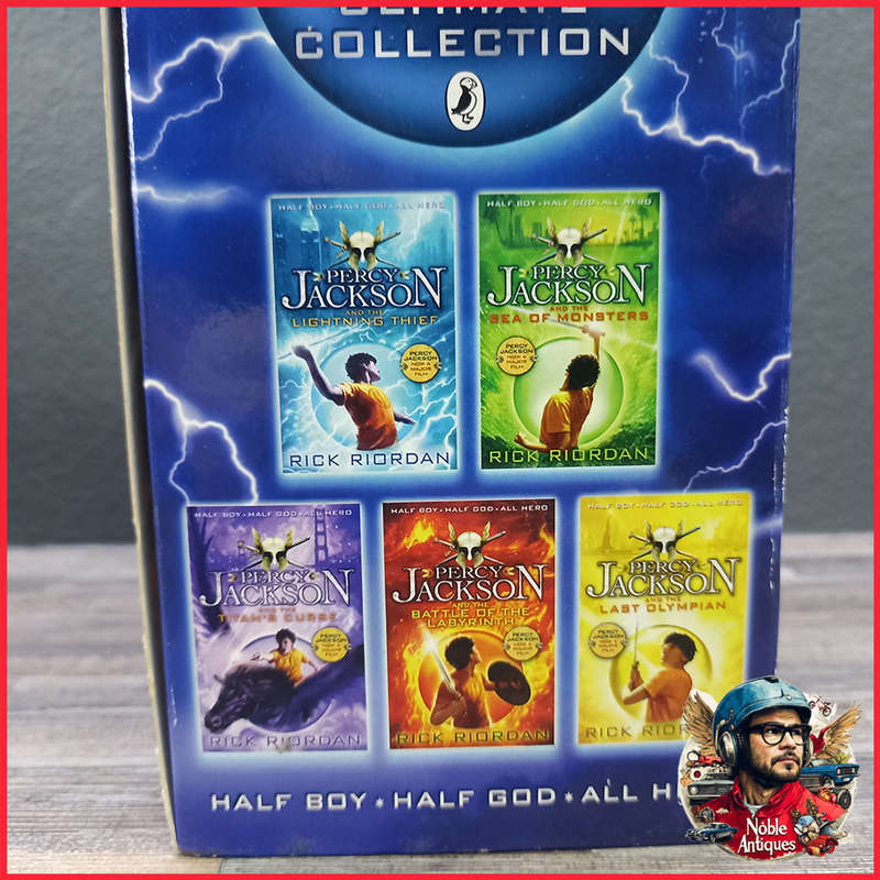 Boxed Percy Jackson Ultimate Collection Novel Series by Rick Riordan