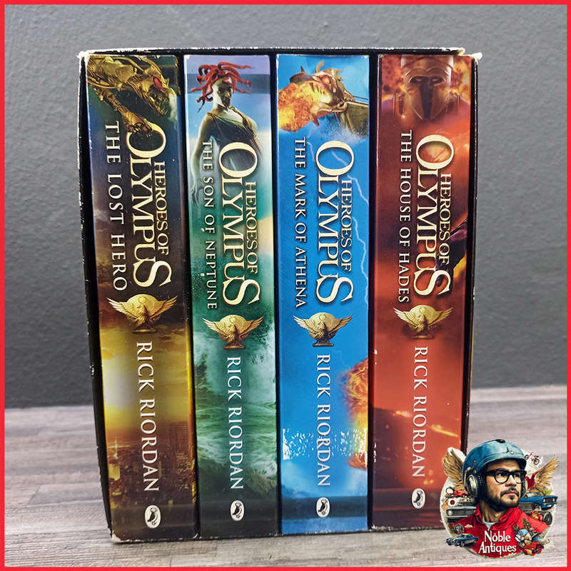 Boxed Heroes Of Olympus Collection Novel Series by Rick Riordan