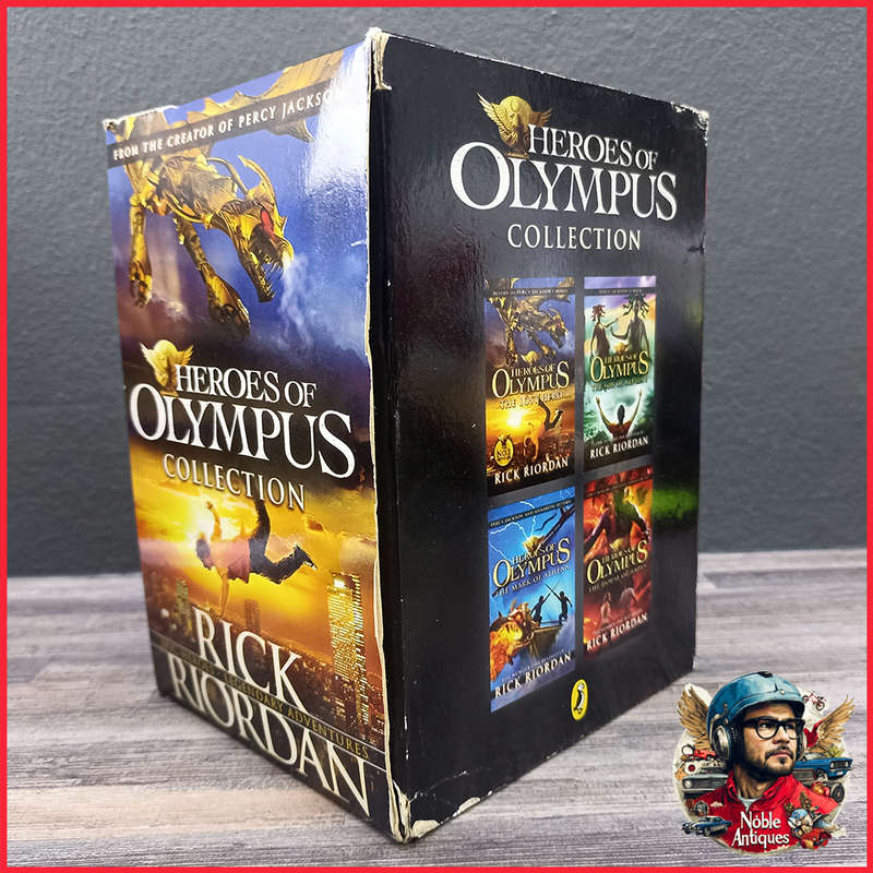 Boxed Heroes Of Olympus Collection Novel Series by Rick Riordan