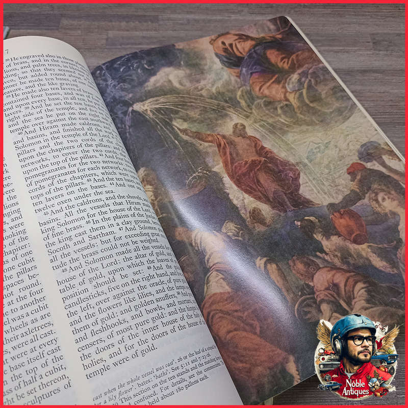 Large Cream The Holy Family Bible