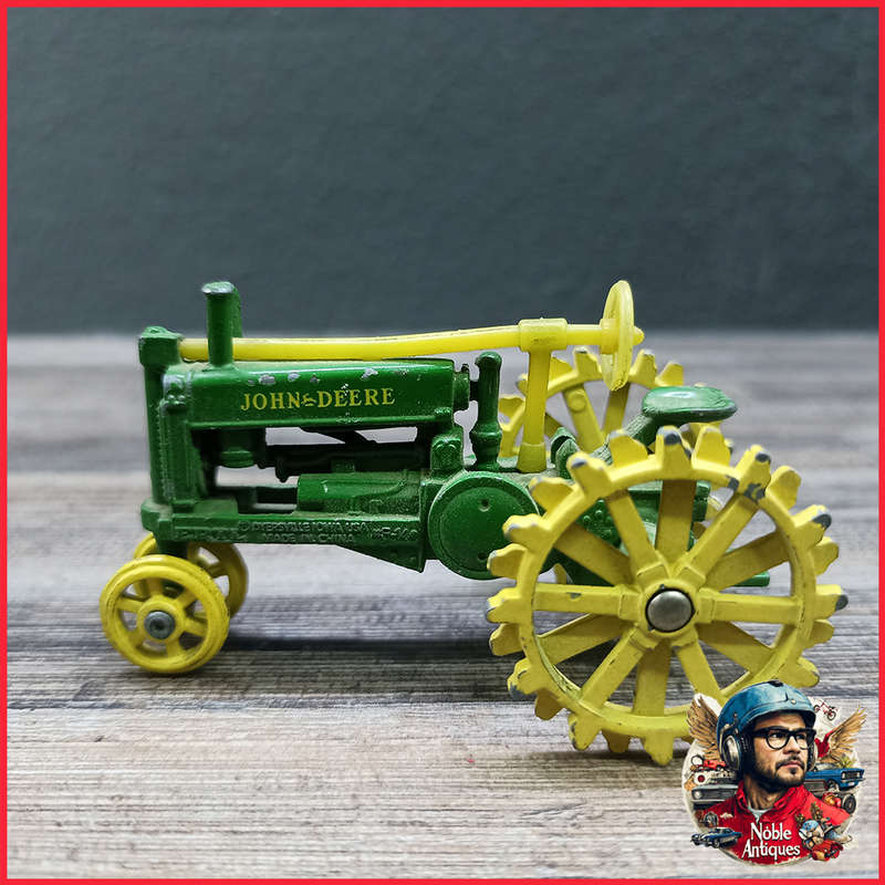 Vintage Die Cast John Deere Tractor by Ertl