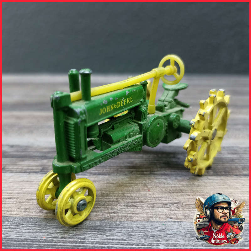Vintage Die Cast John Deere Tractor by Ertl
