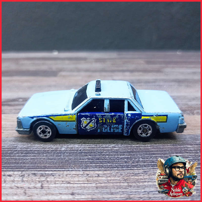 Vintage Hot Wheels 1983 Crack-Ups State Police Cruiser