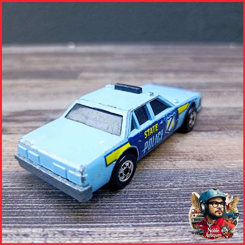 Vintage Hot Wheels 1983 Crack-Ups State Police Cruiser