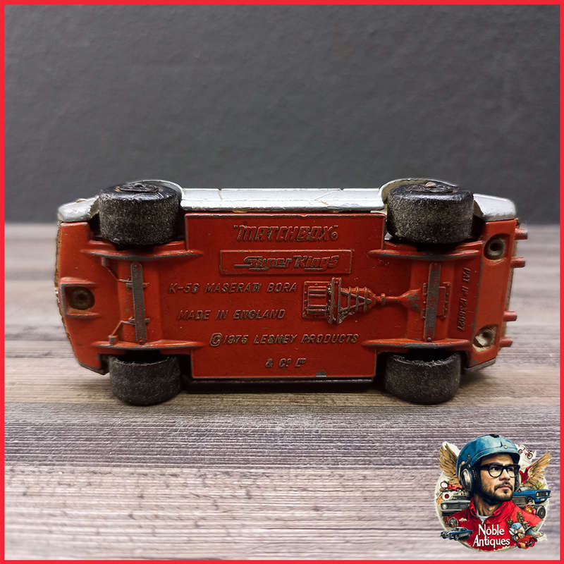 Vintage 1975 Matchbox Lesney Superkings Maserati Bora