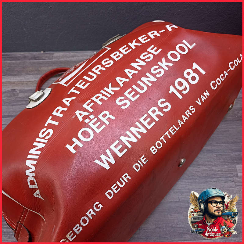Vintage 1981 Coca Cola Sponsored Rugby Tog Bag